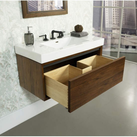 Fairmont Designs M4 36" Bathroom Vanity Natural Walnut